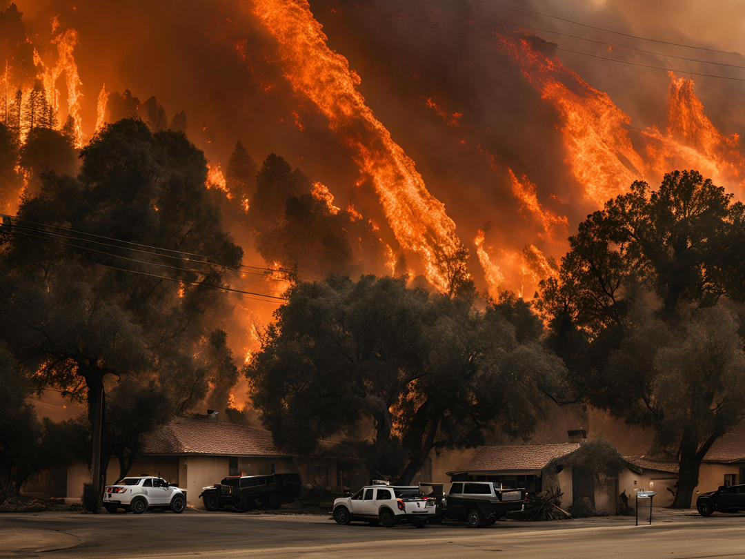 Wildfires in California - Los Angeles